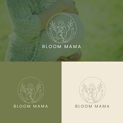 Feminine Logo Design for Motherhood botanical logo branding feminine logo graphic design hand drawn logo herbal logo holistic health logo line art logo logo minimal logo minimalist logo modern feminine logo mother baby logo motherhood logo organic logo self care logo wellness branding wellness logo women wellness