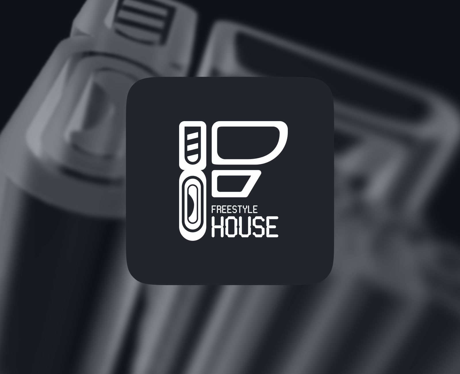 'Freestyle House' Materials: Logo + Cover branding graphic design logo logodesign logotype ui
