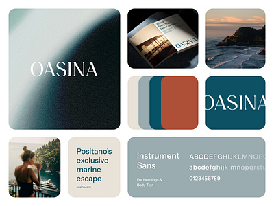 Oasina - Hospitality Branding abstract aesthetic animation art behance brand identity branding healthcare hospitality hotel logodesign mobileui motion graphics oasina resort uidesign ux visual identity design wellness yoga
