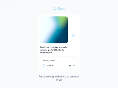 UI Highlight: AI Chat aifigma aiui aiux figmadesign headstartui premiumui product design uidesign uxdesign