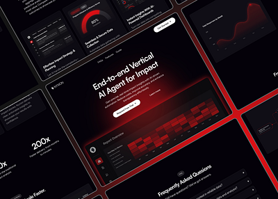 Nyxion | SaaS landing page website design framer framer website saas landing page saas website ui webdesign website design