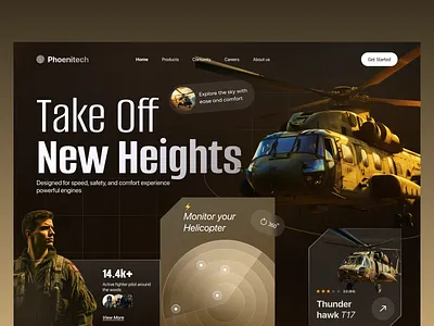 Modern Helicopter Booking web ui design booking system booking ui clean design flight schedule ui hero section minimal ui modern ui product design smart ui transportation ui travel booking travel ui ui ui designer ux web web app web design website website design