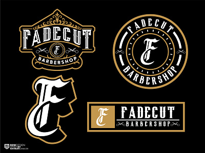 FADECUT BARBESHOP LOGO barbershop barbershopconnect barbershopexpo barbershoplogo barbershopworld branding francebarbershop germanybarbershop graphic design logo logodesigner spainbarbershop usabarbershop