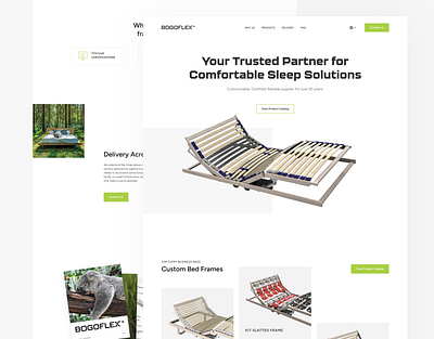 Mizarstvo Bogovic | UI/UX Design carpenter website clean design hero section landing page modern render simple page ui design ui ux design user experience user interface web design website