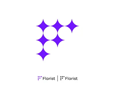 f letter logo with star symbol for modern branding branding f letter logo f logo icon logo logo design minimal logo spark star ui