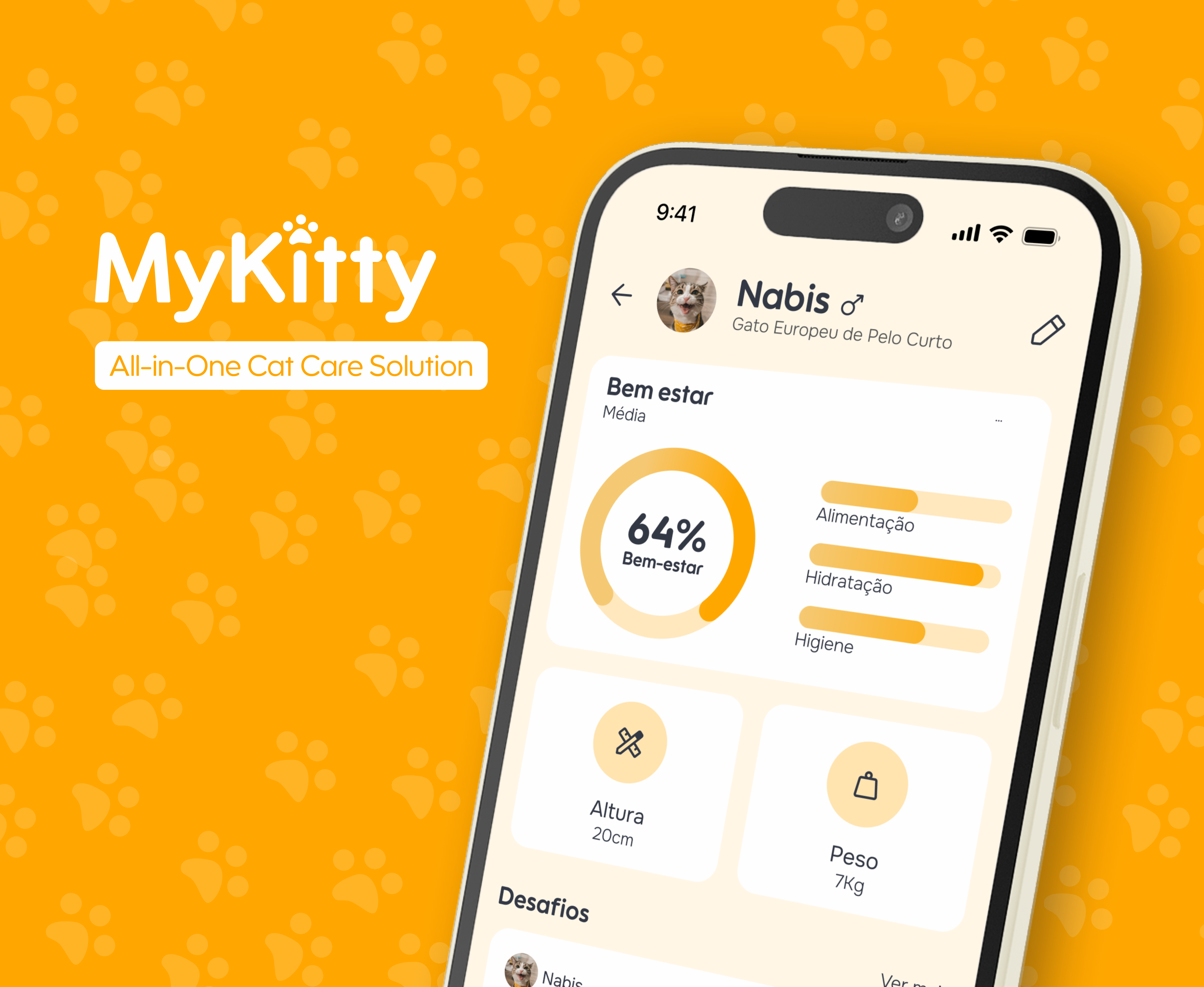MyKitty | All-in-One Cat Care App app app design application branding case study cat pet ui ux ux design webdesign