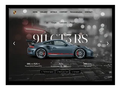 Dynamic Car Visualizer: Highlights the key interactive feature. 3d animation branding graphic design logo motion graphics ui