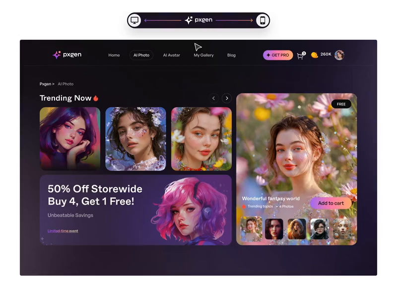 Example of Landing Page Design (1–2 Pages)