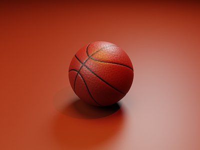 Basketball ball basketball blender cyclesrender modeling