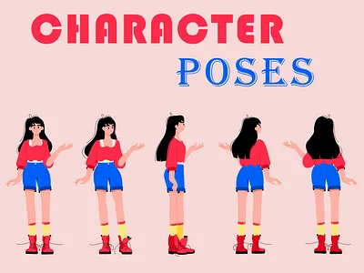 Character Design character design character poses graphic design illustration