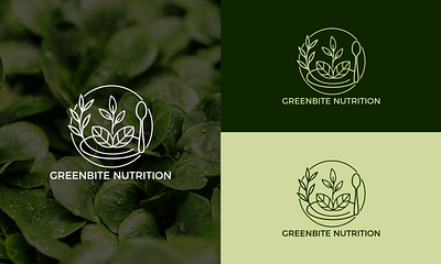 Plant-Based Nutrition Logo brand logo branding business logo company logo eco friendly food branding graphic design green logo healthy food line art logo logo design minimal logo minimalist logo natural design nutrition logo organic food logo organic logo plant based wellness logo