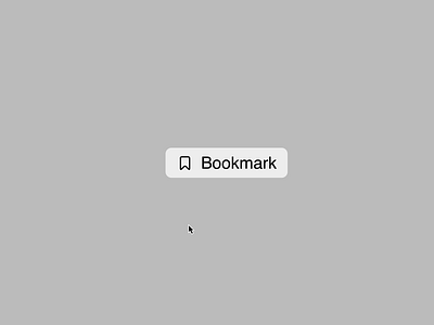 Day 97 - Bookmark Micro interaction animation bookmark graphic design hover hoveranimation interactiondesign microinteractions motion graphics ui