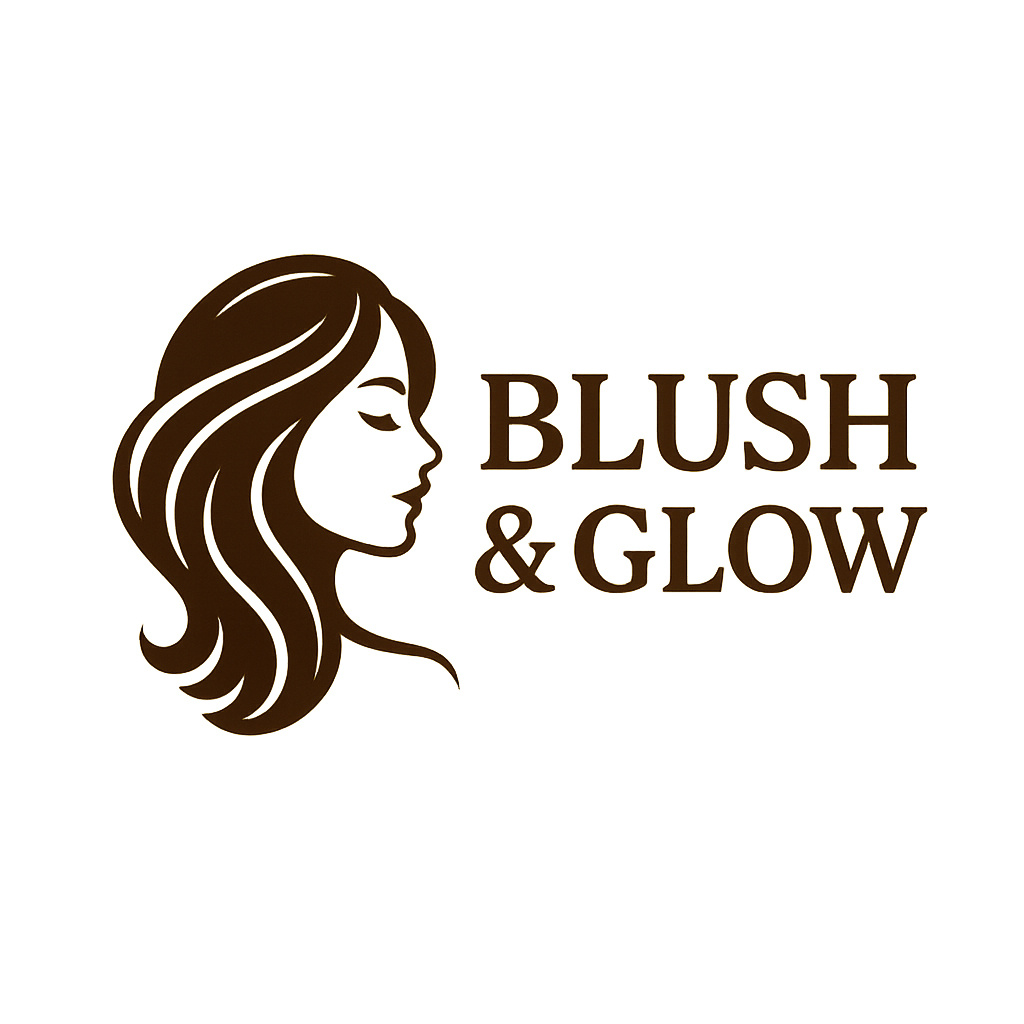 Blush & Glow - Ladies Salon Branding animation brand design branding business card desgin flyer design graphic design ladies salon logo desgin makeup salon social media post design
