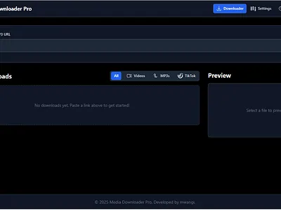 I Will Build Professional MP3 MP4 Downloader with TikTok Splitte content creator tool mp3 downloader mp4 downloader tiktok splitter video downloader video editor