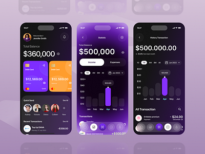 Finance mobile application ui design application banking blockchain clean ui crypto app cryptocurrency design digital wallet exchange finance finance ui fintech mobile app mobile ui modern ui payments ui ui designer ux wallet ui