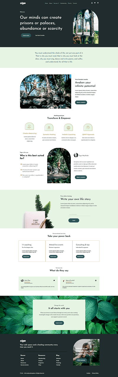 GoHighLevel Booking Website For A Life Coach booking page branding gohighlevel landing page landing page design marketing automation ui website