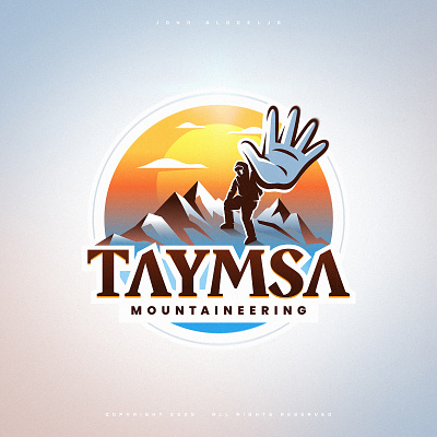 Taymsa Mountaineering branding character design drawing dribbble graphic design illustration logo mascot mountaineering vector