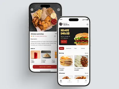 Food Delivery App design ecommerce food app food delivery app food mobile app mobile app product design ui uiux design ux