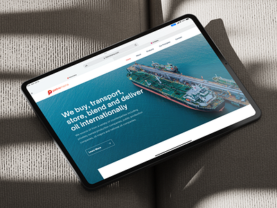 Petromena, National Oil Companies company profile energy fuel oil gas homepage landing page lpg oil organization petroleum tanker ui ux website