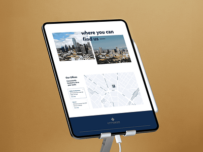 Website – Location & Contact brand identity branding creative design design graphic design illustration ui ux vector