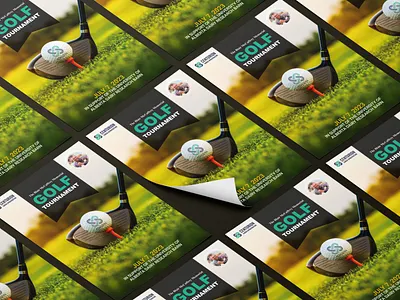 GOLF TOURNAMENT FLYER DESIGN event flyer flyer design flyer template golf event golf flyer golf sports flyer graphics design idealgrpahics3 party flyer sports flyer tournament flyer