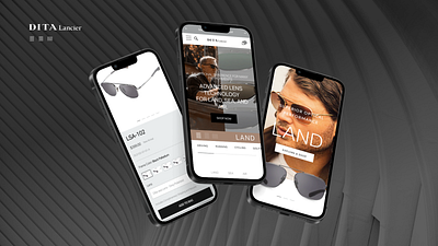 DITA-Lancier – Elevating Every View design ecommerce graphic design mobile design ui ux web design