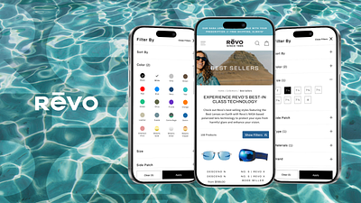 Revo – Collection Filtering Update - Clear Paths to Clarity collection filtering design ecommerce mobile design plp plp filters ui user experience ux web design