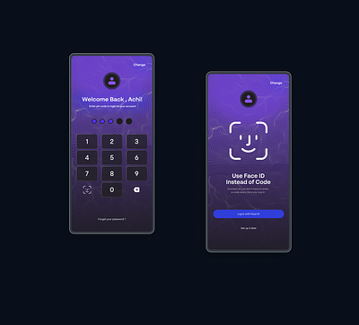 UI/UX SIGN IN CODE FORM app design graphic design ui ux web app
