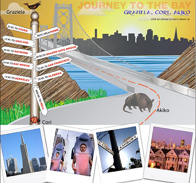 Flash Group Bio Site e learning flash graphic design illustration ui