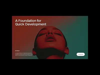 The Blueprint - Content 08 Section minimalism