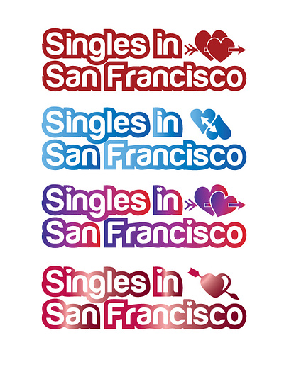 SF Singles Logo design graphic design logo