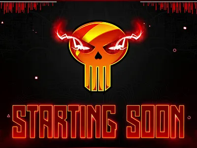 Skull Gaming Overlay Pack design gaming logo illustration logo overlays skull stream overlay twitch warzone