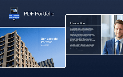 Portfolio Design concept graphic design layout portfolio strategy template typography