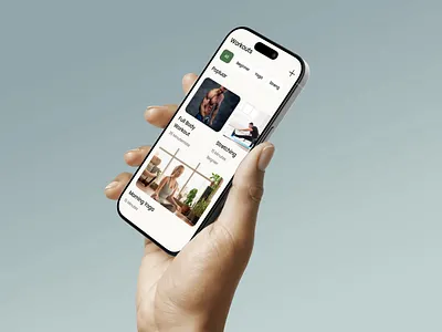 Fitness Workout App app design branding clean ui design figma figma design fitness app illustration logo mobile ui personal finance ui ui design ui ux user interface workout