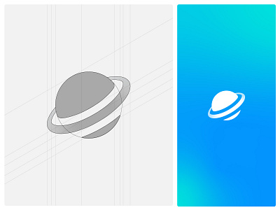 Planet logo astro branding cosmos galaxy icon jupiter logo logotype orbit outspace planet space sphere