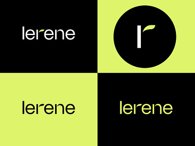 Lerene logo design branding businesslogo clothing customlogo fintech lerene lettermark minimaldesign modernlogo pay logo payroll r logo typography webapp wordmark