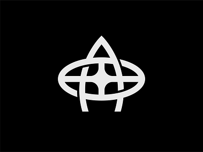 Astro abstract logo graphic design logo