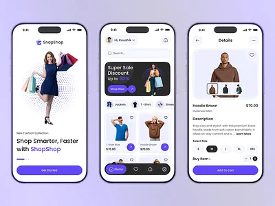 Fashion Ecommerce App ai ecommerce app design android app designer app design appdesign e commerce ecom app design ecommerce app concept ecommerce design fashion app fashion e commerce app design market palce minimal mobile mobile app design mobile ux product shopping app ui ui designer web.3 e commerce apps