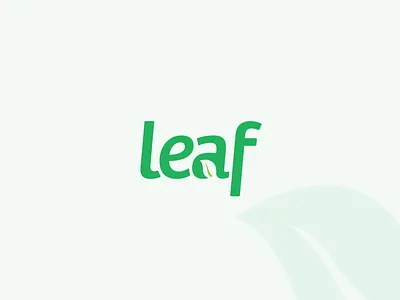 Leaf Logo Design | Negative Space Logo brand brandidentity branding design eco leaf logo letter logo logo logo design logodesign modern negative space wordmark