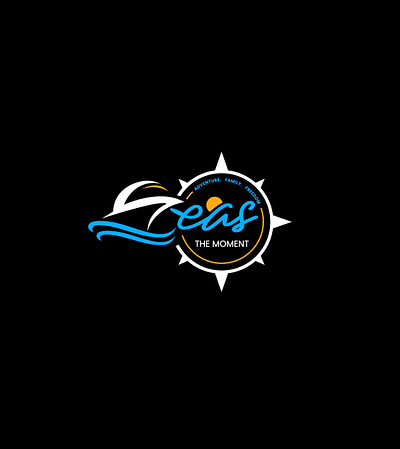 Family boat logo branding graphic design logo