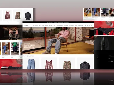 Premium Shopify Store Design clean layout creative website ecommerce design fashion website landing page minimal design mobile first modern website portfolio website product page design responsive design shopify shopify design shopify store shopify theme ui design user experience ux design web design website redesign
