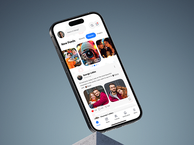 Social Live Streaming App app app showcase digital design go live homepage design interface design live app live streaming live video minimal ui mobile app design real time streaming reels responsive design social social app social media app ui ux design