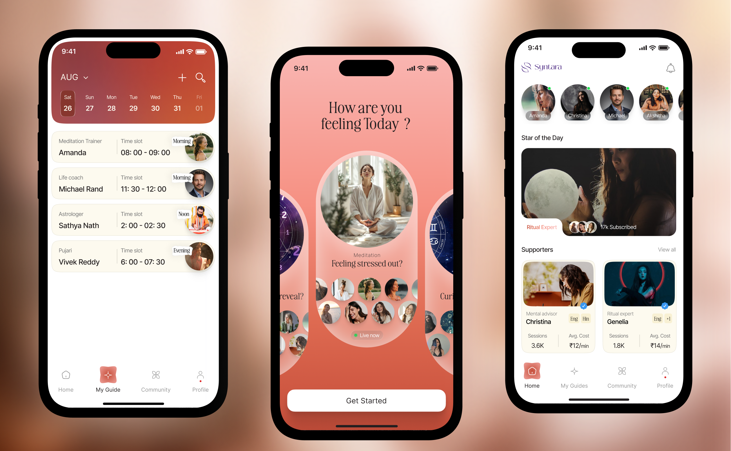 Wellness App ui