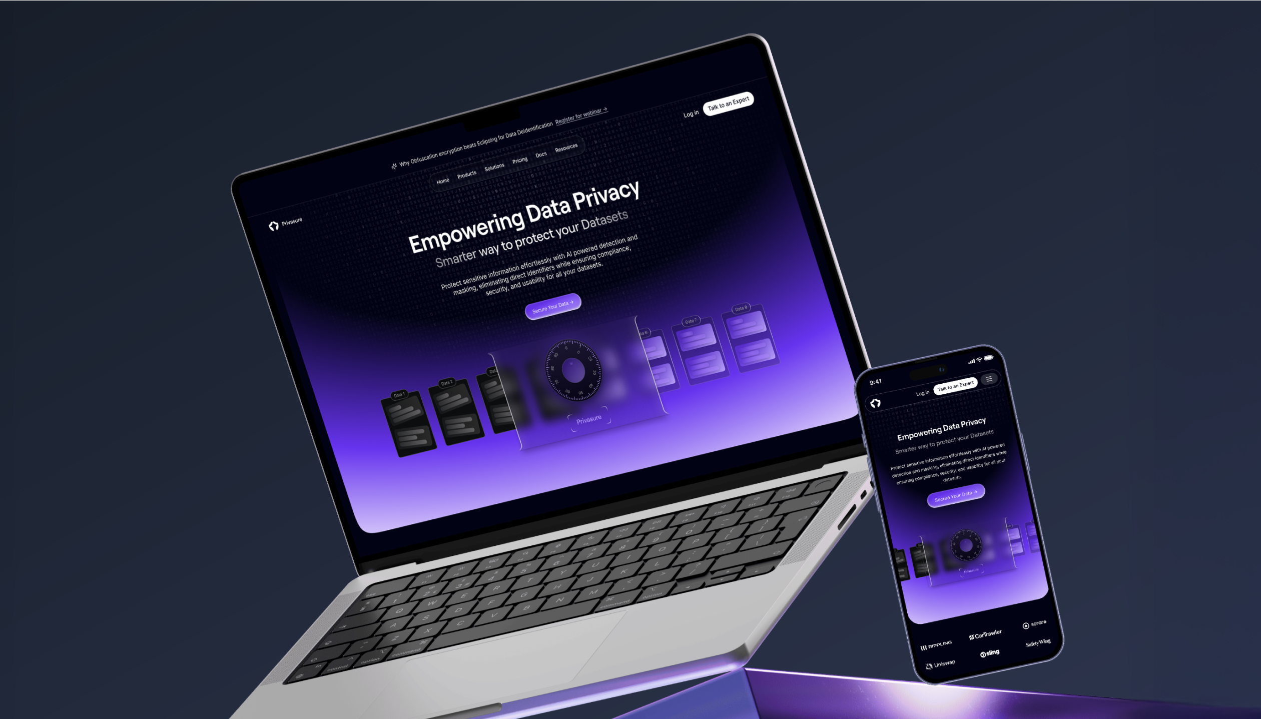 Data security UI ui
