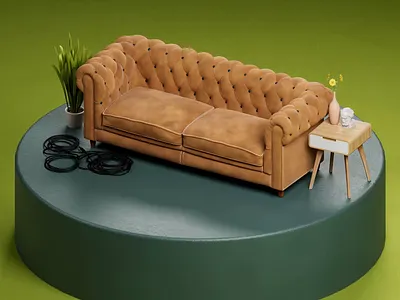 The Lounge 3d animation cinema4d design graphic design motion graphics