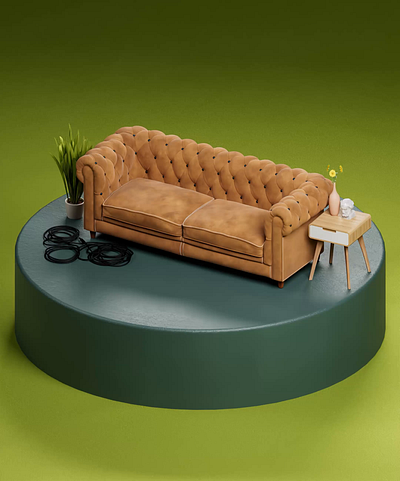 The Lounge 3d animation cinema4d design graphic design motion graphics