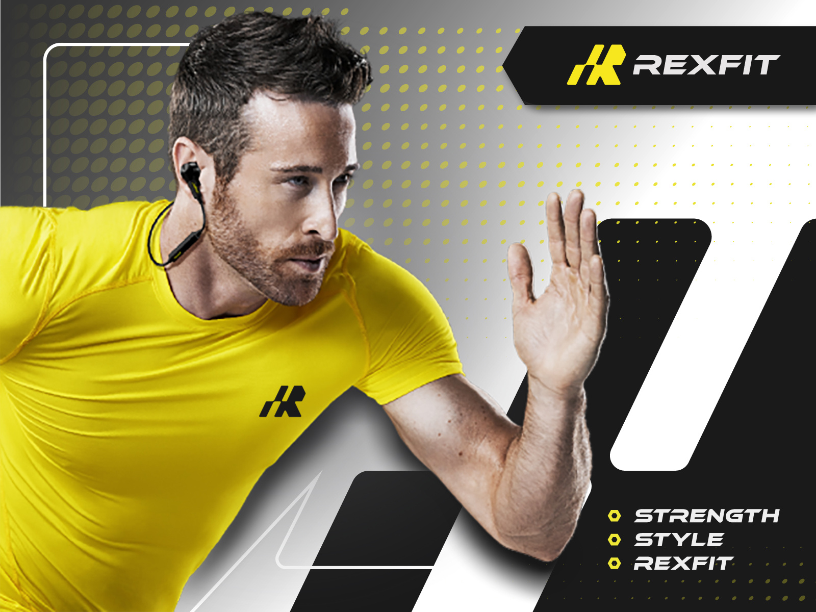 RexFit | Modern Fitness & Sportswear Brand Logo Design activewear logo athleticbrand bold logo mark brandidentity branding creative logo fitness logo gym logo design logo logo for startup logodesign logotype modern logo powerful branding r logo design sport logo sports logo sportswear brand sportswear brand logo