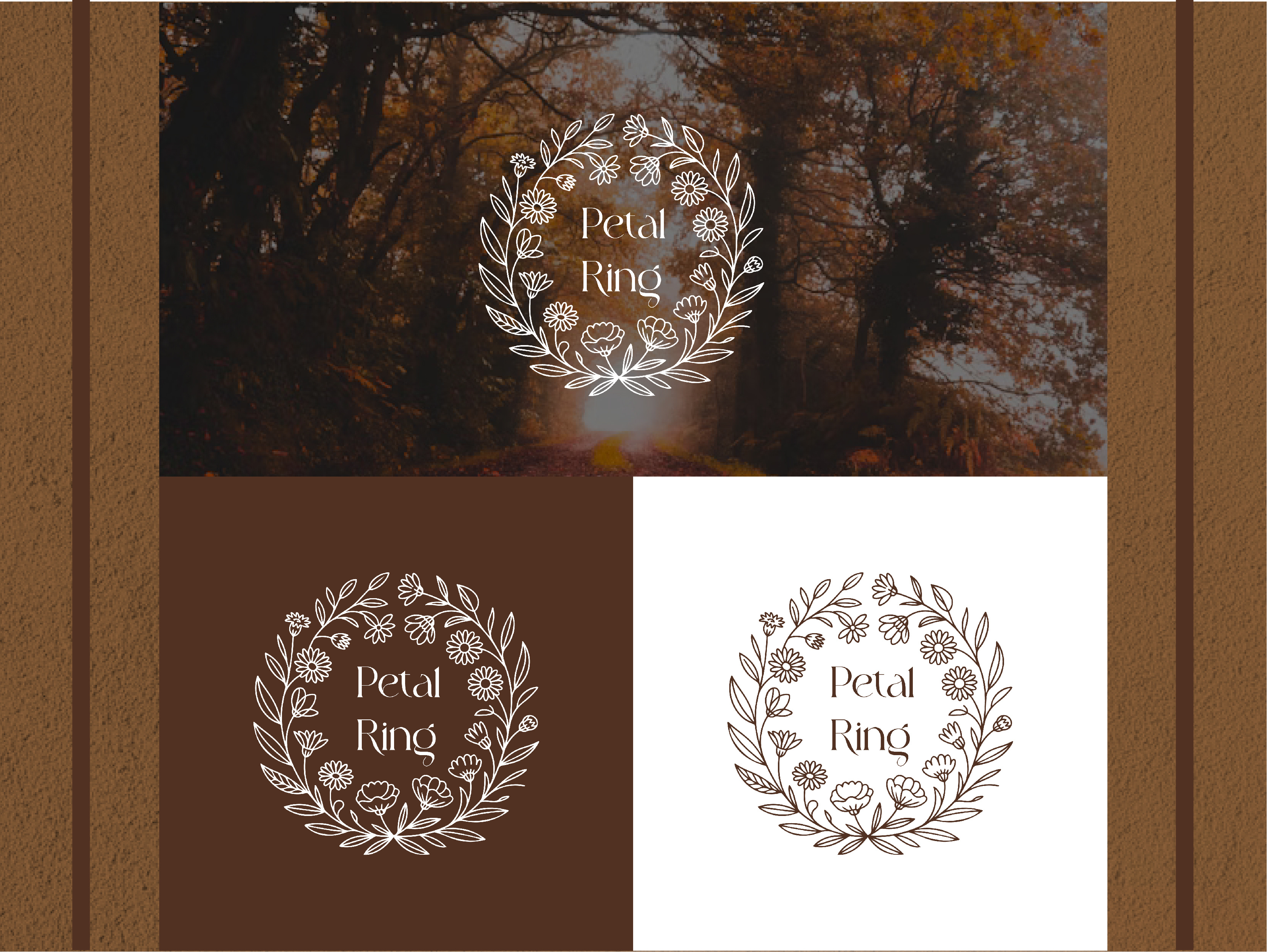 Hand-Drawn Floral Logo botanical logo brand identity branding creative branding eco branding elegant logo feminine logo floral logo graphic design logo logo design minimal logo modern logo nature logo