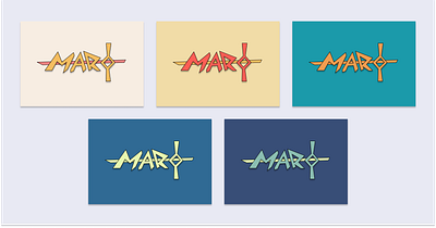 MARO graphic design