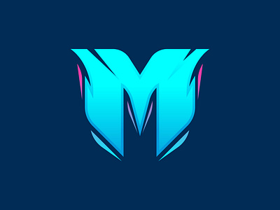Letter 'M' eSports Logo branding clan logo creative logo esports logo gamer branding gaming logo graphic design illustration lettermark logo logo design m logo mascot logo modern logo pro gaming team logo twitch logo unique logo vector vector logo